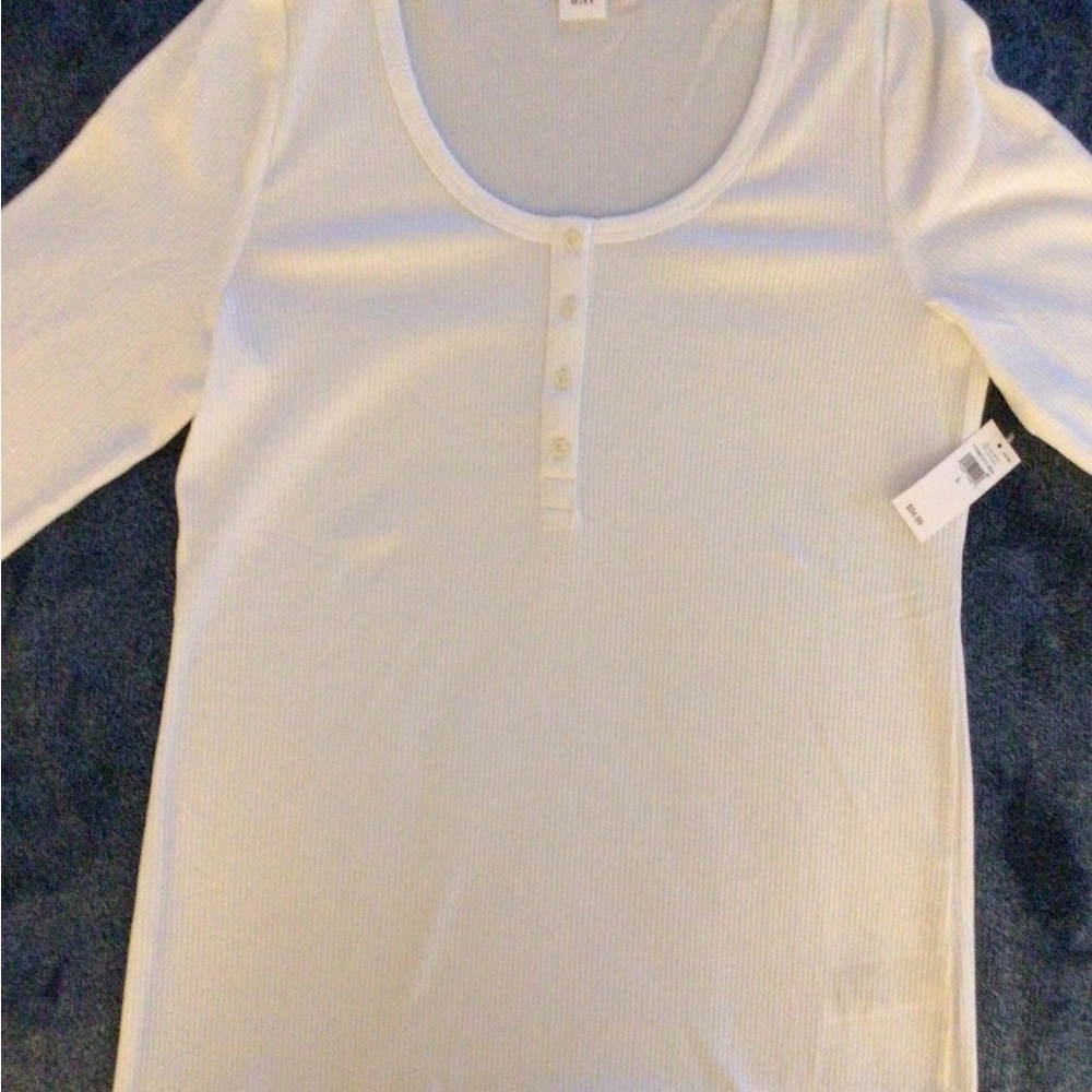 Gap Ribbed Henley